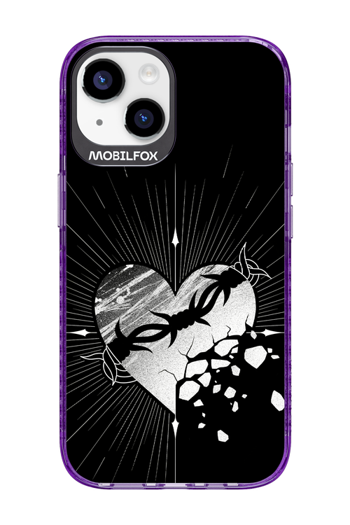 Fehér Szív - Apple iPhone 14