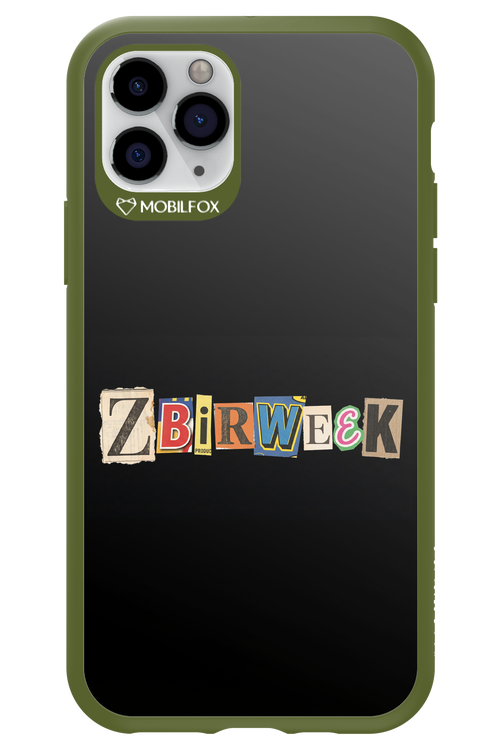 Zbirweek (black) 2.0 - Apple iPhone 11 Pro