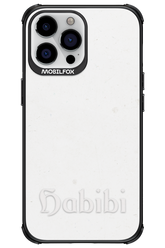 Habibi White on White - Apple iPhone 13 Pro Max