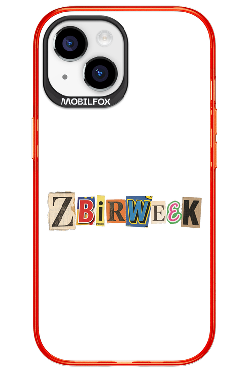 Zbirweek (white) 2.0 - Apple iPhone 15