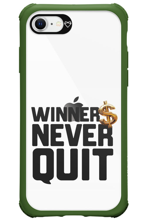 Winners Never Quit - Apple iPhone SE 2022
