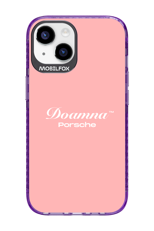 Doamna Porsche (pink) - Apple iPhone 14