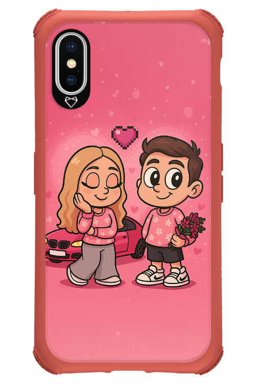 Pink Amour 2.0 - Apple iPhone X