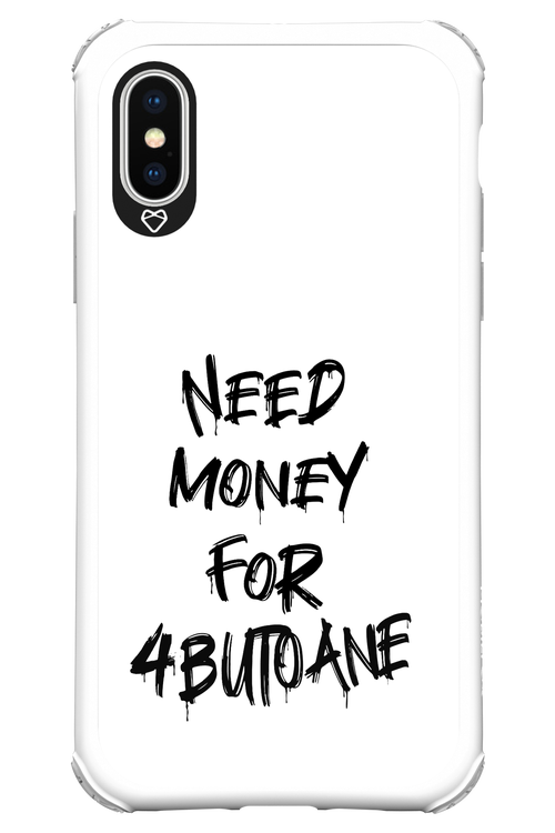 Need Money For Butoane Black - Apple iPhone X