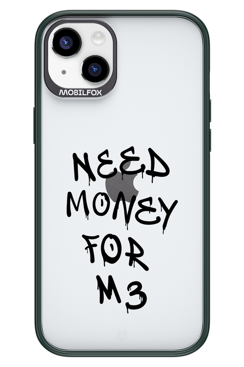 Need M3 Transparent Black - Apple iPhone 14 Plus