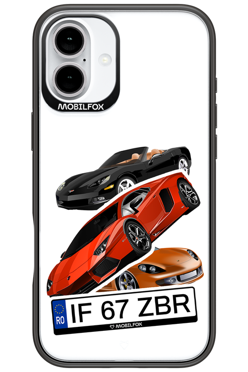Car Sticker 2.0 - Apple iPhone 16 Plus