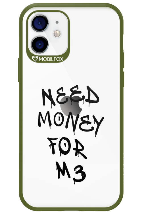 Need M3 Transparent Black - Apple iPhone 12