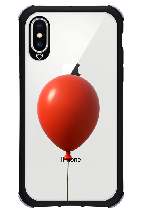 Red Balloon - Apple iPhone X