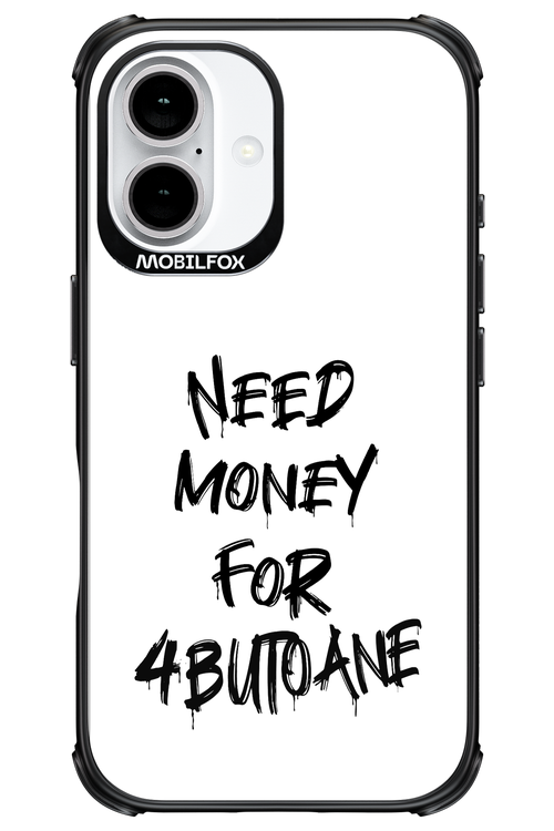 Need Money For Butoane Black - Apple iPhone 16