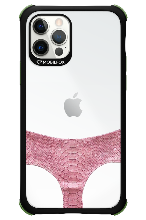 Snake Leather Panties Transparent 2.0 - Apple iPhone 12 Pro