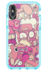 Coral Chaos - Apple iPhone X