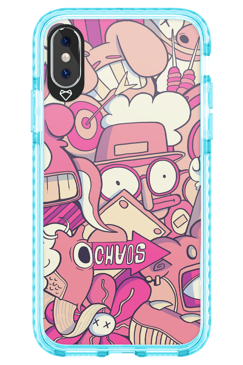 Coral Chaos - Apple iPhone X