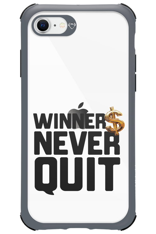 Winners Never Quit - Apple iPhone SE 2022