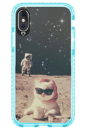 Moon cat - Apple iPhone X