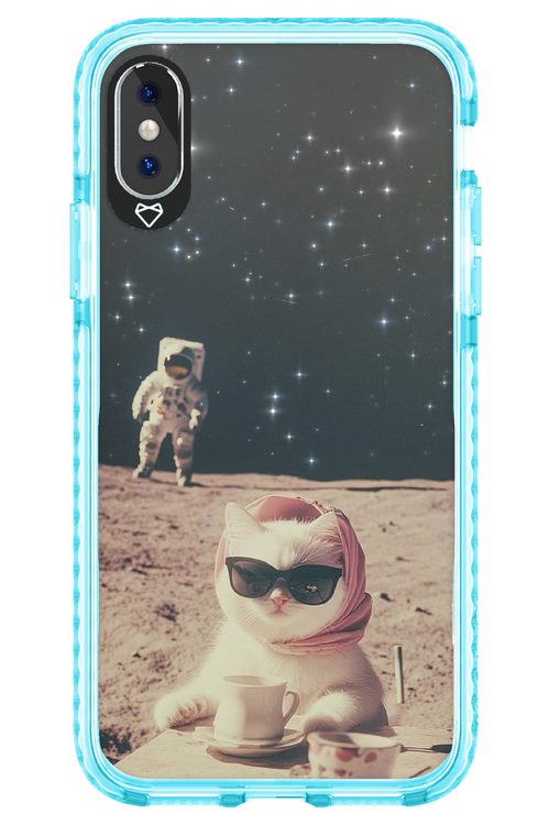 Moon cat - Apple iPhone X