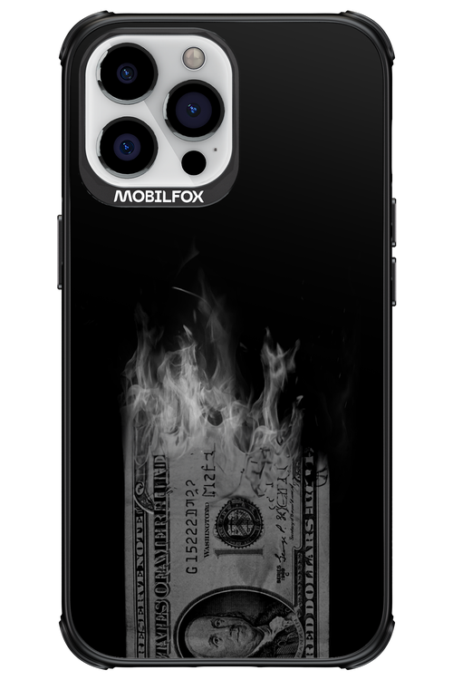 Money Burn B&W 2.0 - Apple iPhone 13 Pro Max