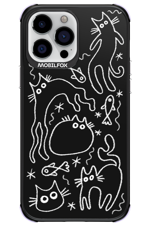 CHALK_CATS 2.0 - Apple iPhone 13 Pro Max