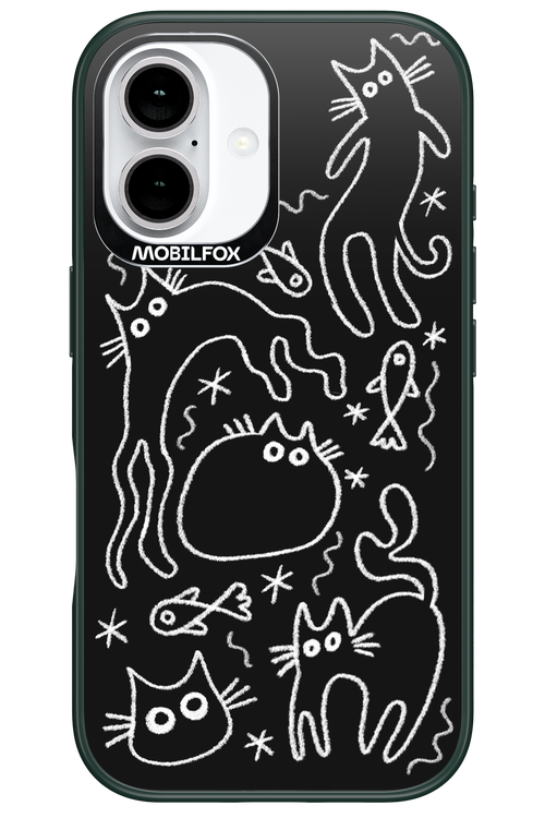 CHALK_CATS 2.0 - Apple iPhone 16