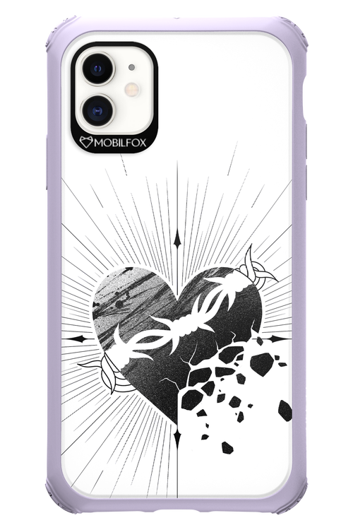 Fekete Szív 2.0 - Apple iPhone 11