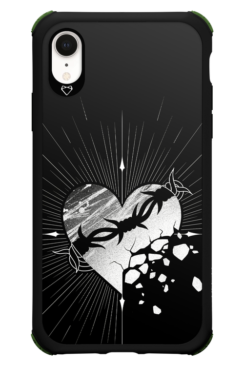 Fehér Szív - Apple iPhone XR