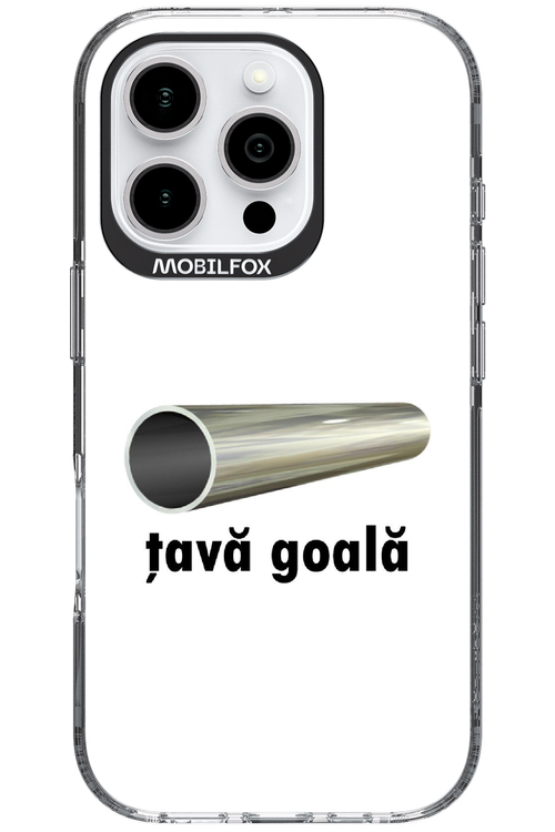 Țavă Goală White - Apple iPhone 16 Pro