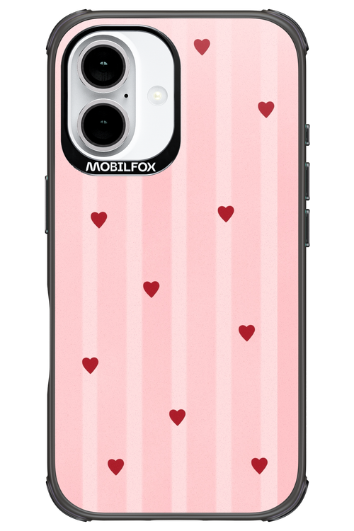 Red Little Hearts 2.0 - Apple iPhone 16
