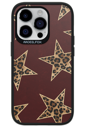 Wild Stars Burgundy - Apple iPhone 14 Pro