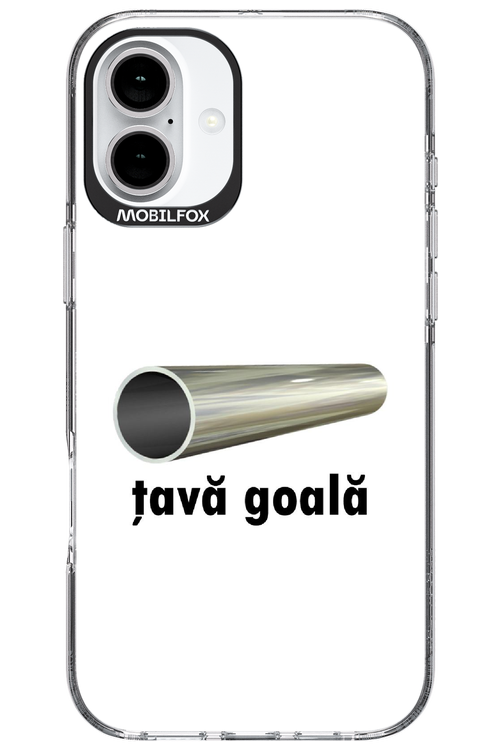 Țavă Goală White 2.0 - Apple iPhone 16 Plus