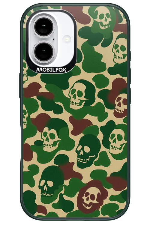 Camo Skull - Apple iPhone 16