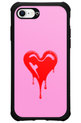 Heart Pink - Apple iPhone 8