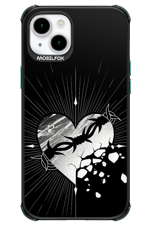 Fehér Szív 2.0 - Apple iPhone 15 Plus