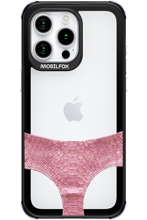 Snake Leather Panties Transparent 2.0 - Apple iPhone 15 Pro Max