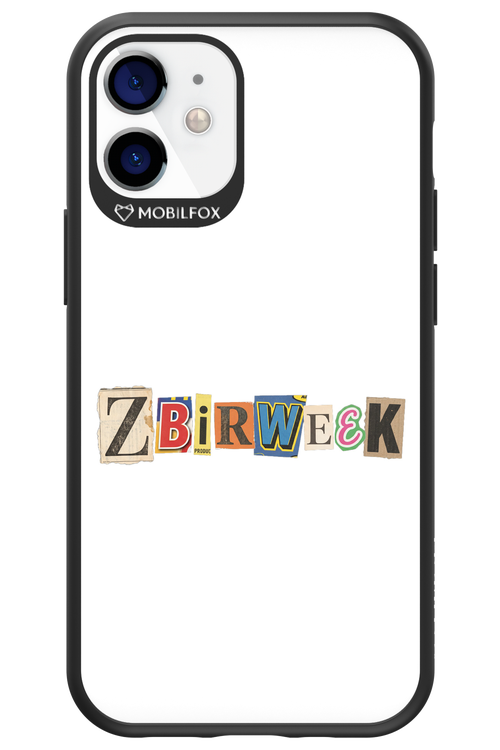 Zbirweek (white) 2.0 - Apple iPhone 12 Mini