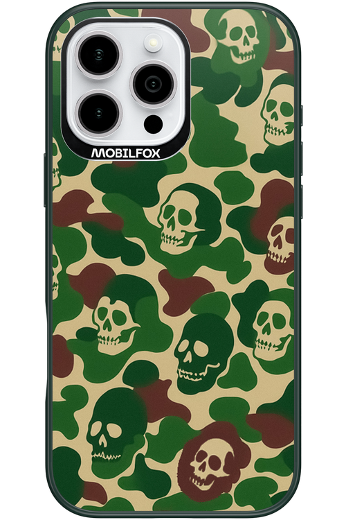 Camo Skull - Apple iPhone 16 Pro Max