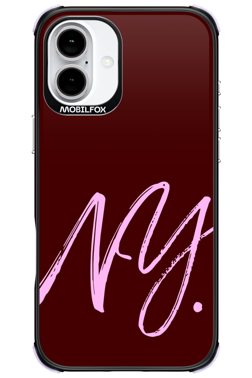 (Dark Blush) NY 2.0 - Apple iPhone 16 Plus