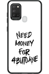 Need Money For Butoane Black - Samsung Galaxy A21 S