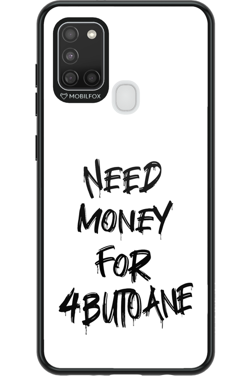 Need Money For Butoane Black - Samsung Galaxy A21 S