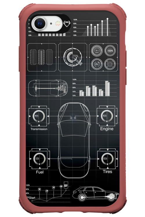 Cyber Grid - Apple iPhone 8