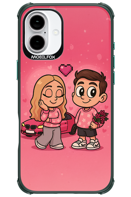 Pink Amour 2.0 - Apple iPhone 16 Plus