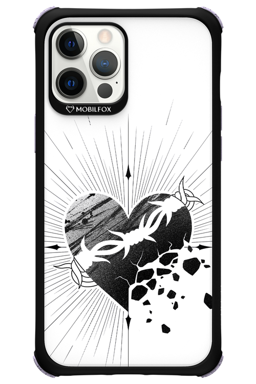 Fekete Szív 2.0 - Apple iPhone 12 Pro Max