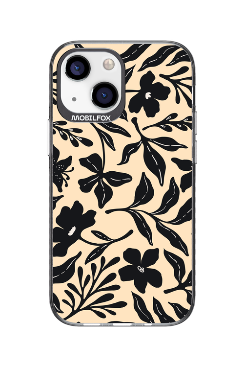 Black Flowers 2.0 - Apple iPhone 13 Mini