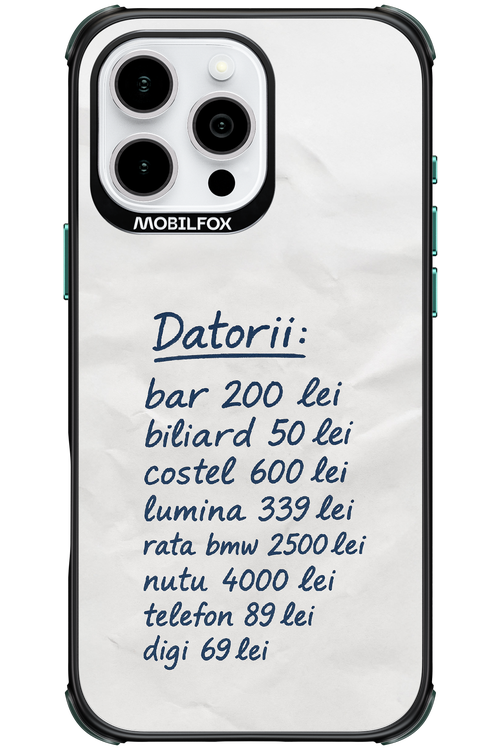 The List - Apple iPhone 16 Pro Max