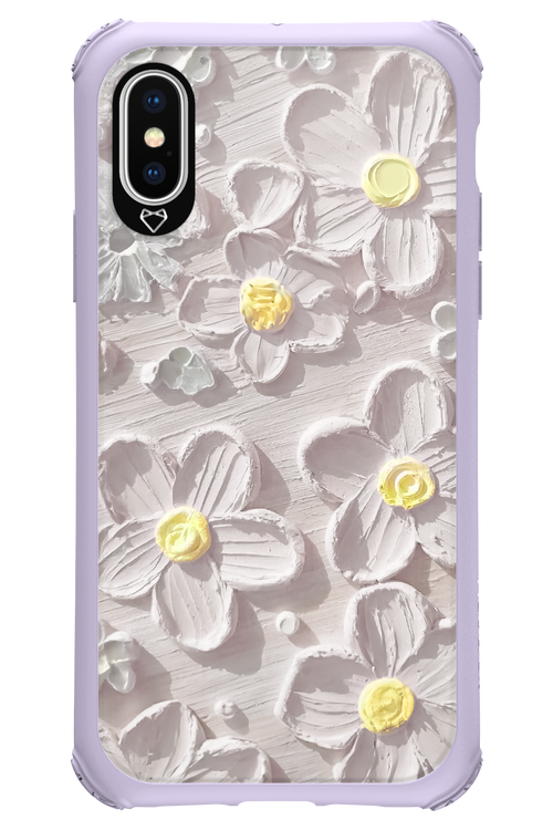White Flowers 2.0 - Apple iPhone XS