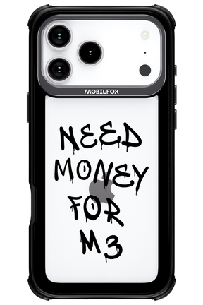 Need M3 Transparent Black - Apple iPhone 17 Pro Max
