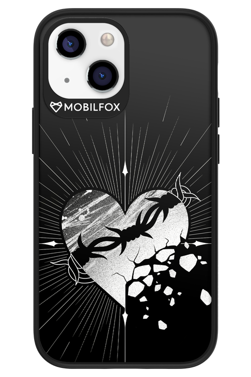Fehér Szív 2.0 - Apple iPhone 13 Mini