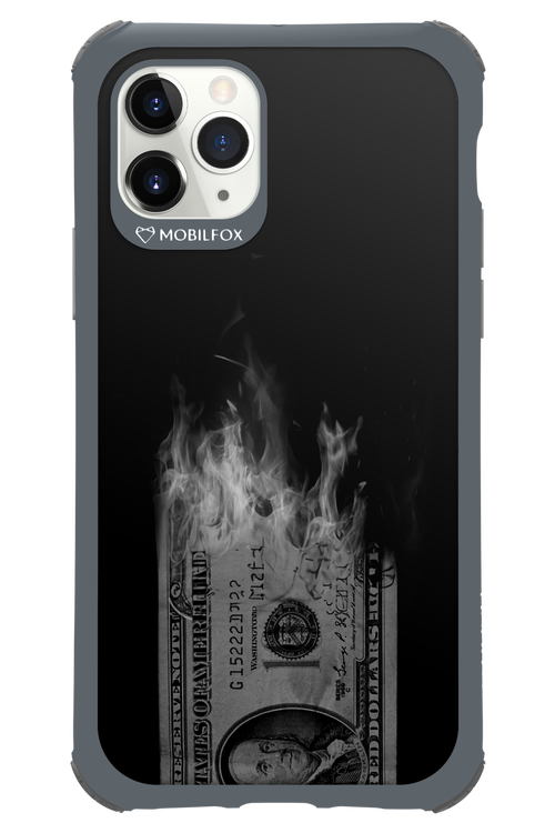 Money Burn B&W 2.0 - Apple iPhone 11 Pro