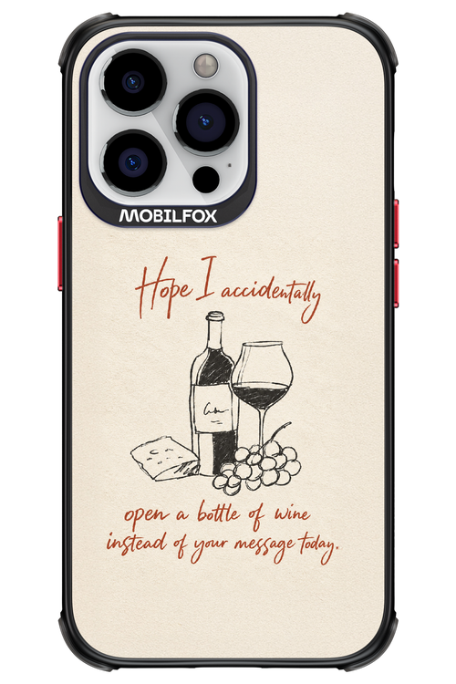 Bottle of wine 2.0 - Apple iPhone 13 Pro