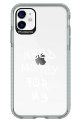 Need M3 Transparent White - Apple iPhone 11