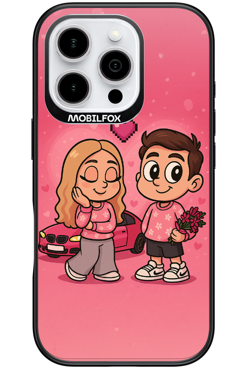 Pink Amour 2.0 - Apple iPhone 16 Pro