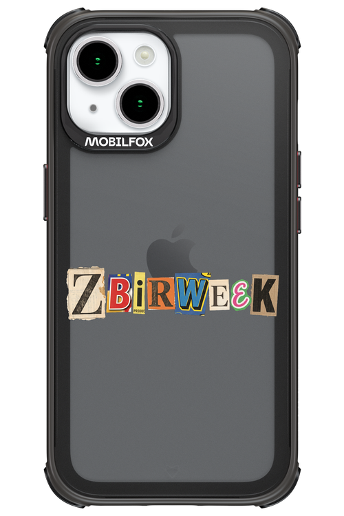 Zbirweek (transparent) 2.0 - Apple iPhone 15